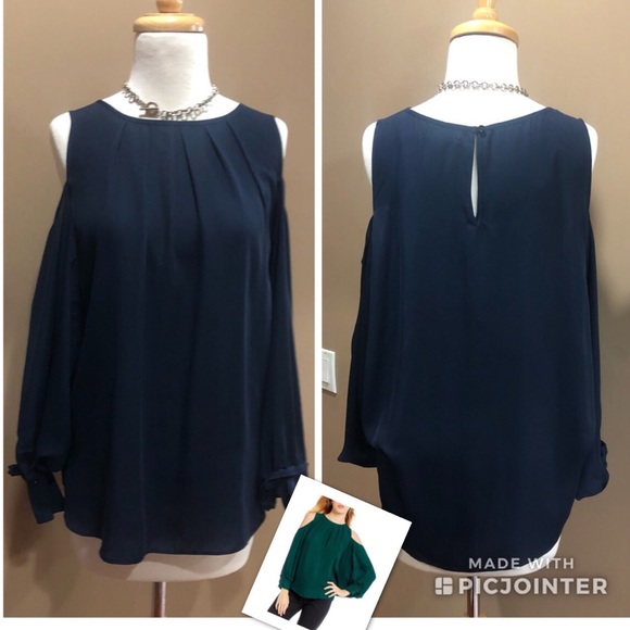 Gibson Latimer Tops - Cold shoulder elegant Top